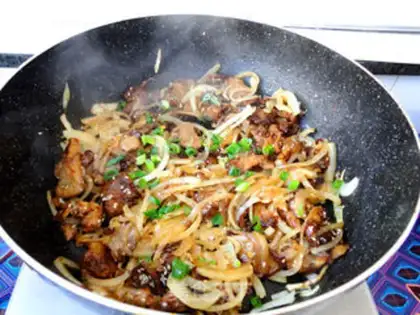 Make Onion and lamb step 15