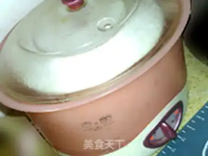 Make Lotus rice porridge step 4
