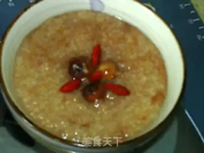 Make Lotus rice porridge step 6