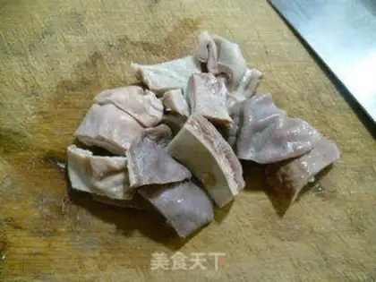 Make The lambtail hog bowel soup step 5