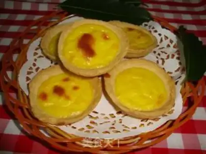 Make Tasty egg tarts step 16