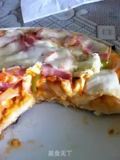 Make Apricot bacon pizza step 2
