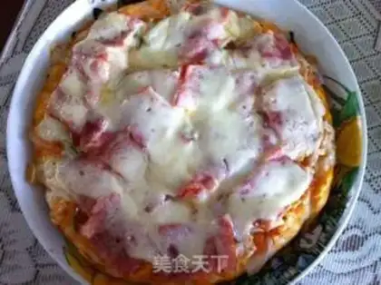 Make Apricot bacon pizza step 5
