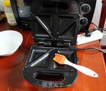 Make Ham cheese sandwich step 6