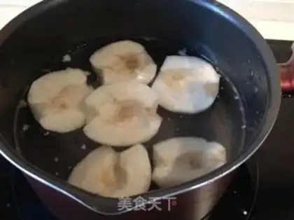 Make Sugar pear step 1