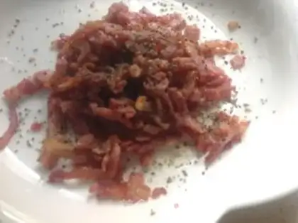 Make Black pretzels step 1