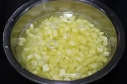 Make Pineapple granule jam step 1