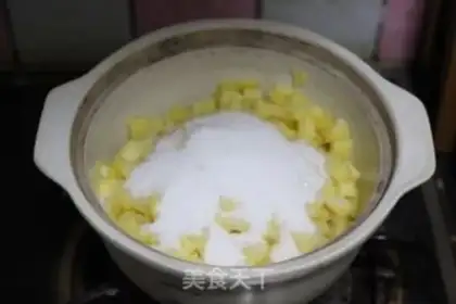 Make Pineapple granule jam step 3