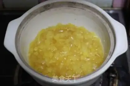 Make Pineapple granule jam step 5