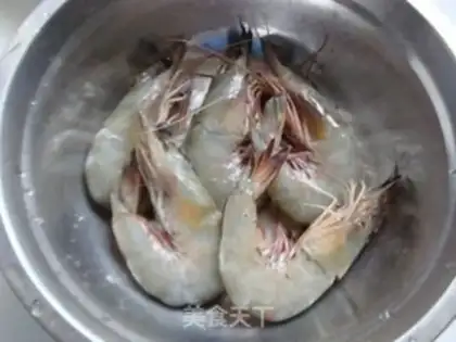 Make Fried prawns step 0