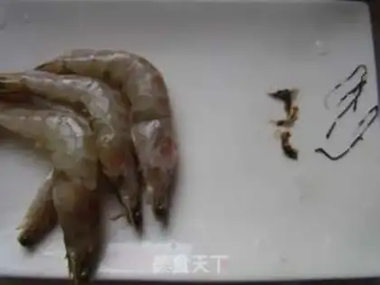 Make Red shrimp step 1