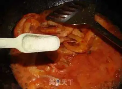 Make Red shrimp step 6