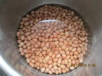 Make Plum peanuts step 1