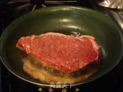 Make New York steak step 11