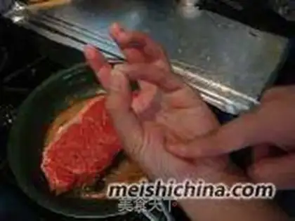 Make New York steak step 15
