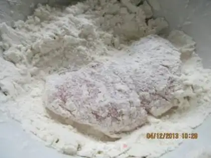 Make Spicy fish step 1