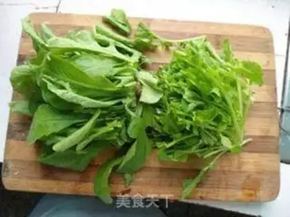 Make Scrambled radish step 1