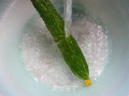 Make The cucumber with olives step 2