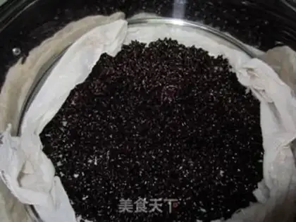 Make Black rice is a mess step 2