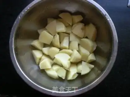 Make Potato sauce step 0
