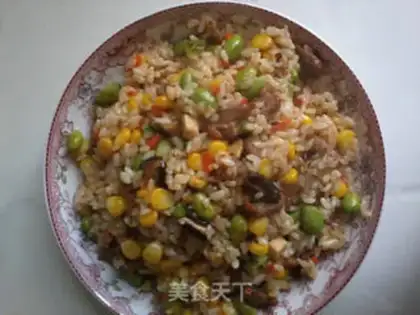 Make Five colours of cooking rice step 5
