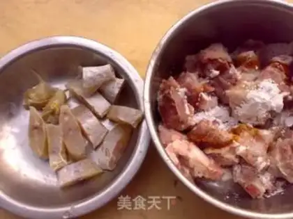 Make Salted fish steak step 1