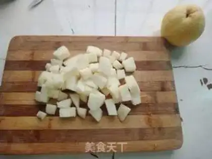 Make Pear bean sapphire step 0