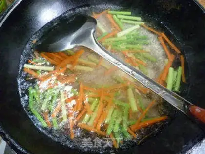 Make Garlic squid step 5