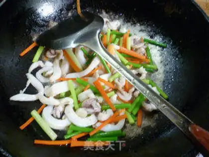 Make Garlic squid step 9