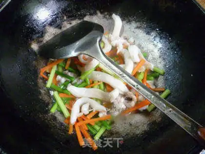 Make Garlic squid step 12