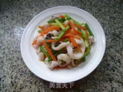 Make Garlic squid step 13
