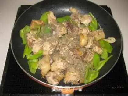 Make Hot pepper fried chicken legs step 10