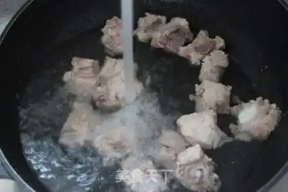 Make Red burn ribs step 1