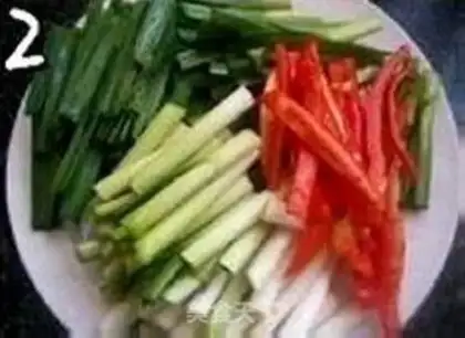 Make Garlic meat step 1