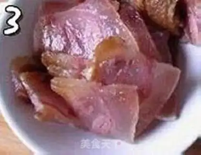 Make Garlic meat step 2