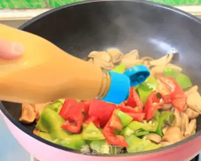 Make Pepper screech mushrooms step 4