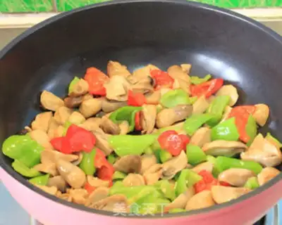 Make Pepper screech mushrooms step 5