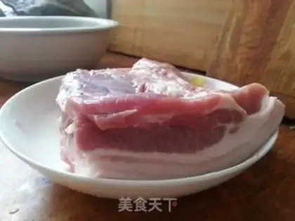 Make Special red meat step 0