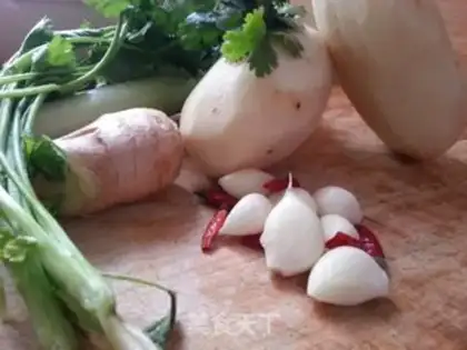 Make Special red meat step 1