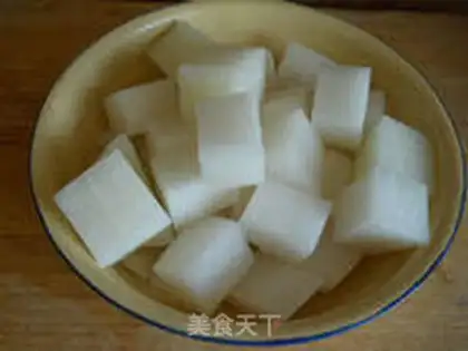Make Poppy radish step 1