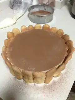 Make Tiramisu cake step 8