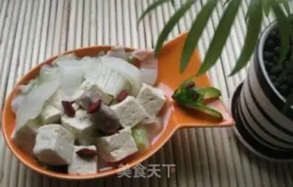 Make Frozen tofu cabbage step 5