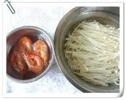 Make Duck noodles for shrimp step 1