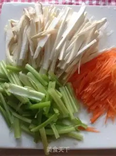 Make Puffy celery abalone step 0