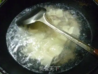 Make Salted meat and tofu soup step 9