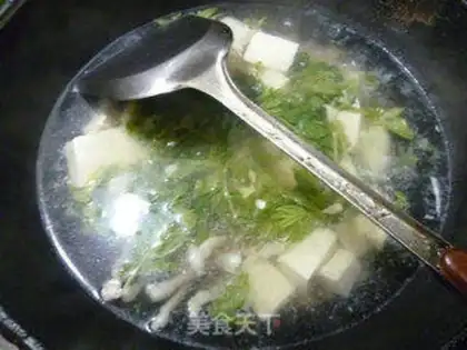 Make Salted meat and tofu soup step 10