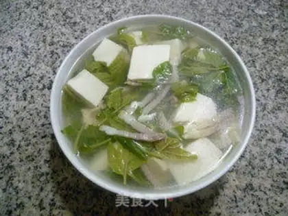 Make Salted meat and tofu soup step 11