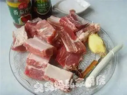 Make Corn burn ribs step 0