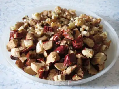 Make Peach toast step 1