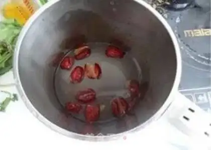 Make walnut date rice step 3